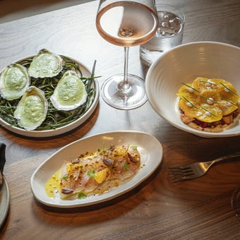 Bar56 Dinner and Wine for Two