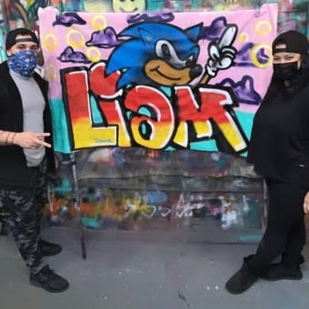 Private Brooklyn Graffiti Art Class for Two