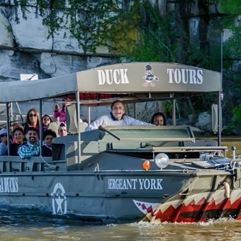 Riverfront Duck Boat Tour with Moon Pie