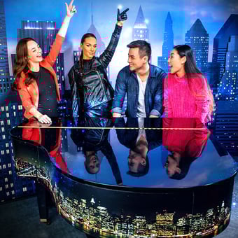 Madame Tussauds New York Experience and Morton's The Steakhouse Dinner for Two