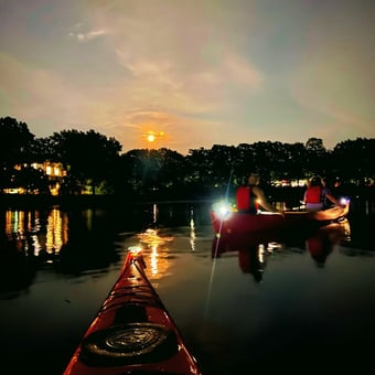 Moonlight Canoe Trip