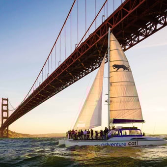 Romantic Sunset Catamaran Cruise and Drinks for Two